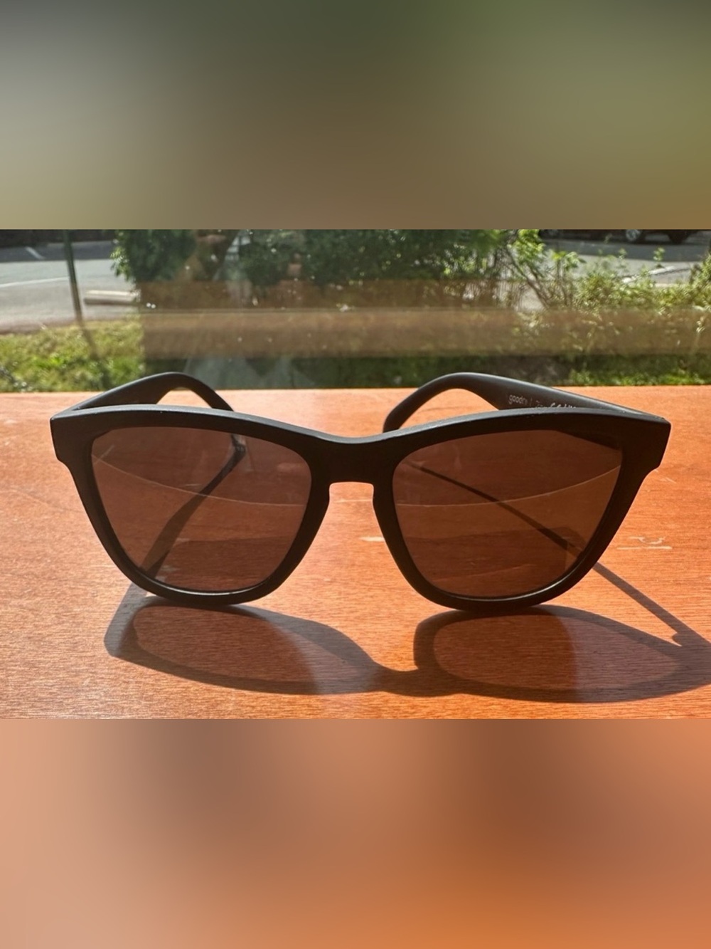 Goodr Women's Black Polarized Sunglasses